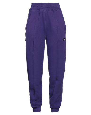 Shoe® Shoe Woman Pants Purple Size M Cotton