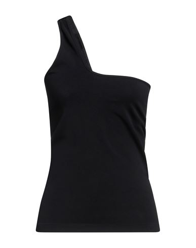Helmut Lang Woman Top Black Size Xs/s Nylon, Elastane