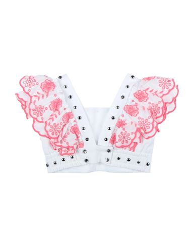 Monnalisa Babies'  Toddler Girl Top Pink Size 6 Cotton, Polyester