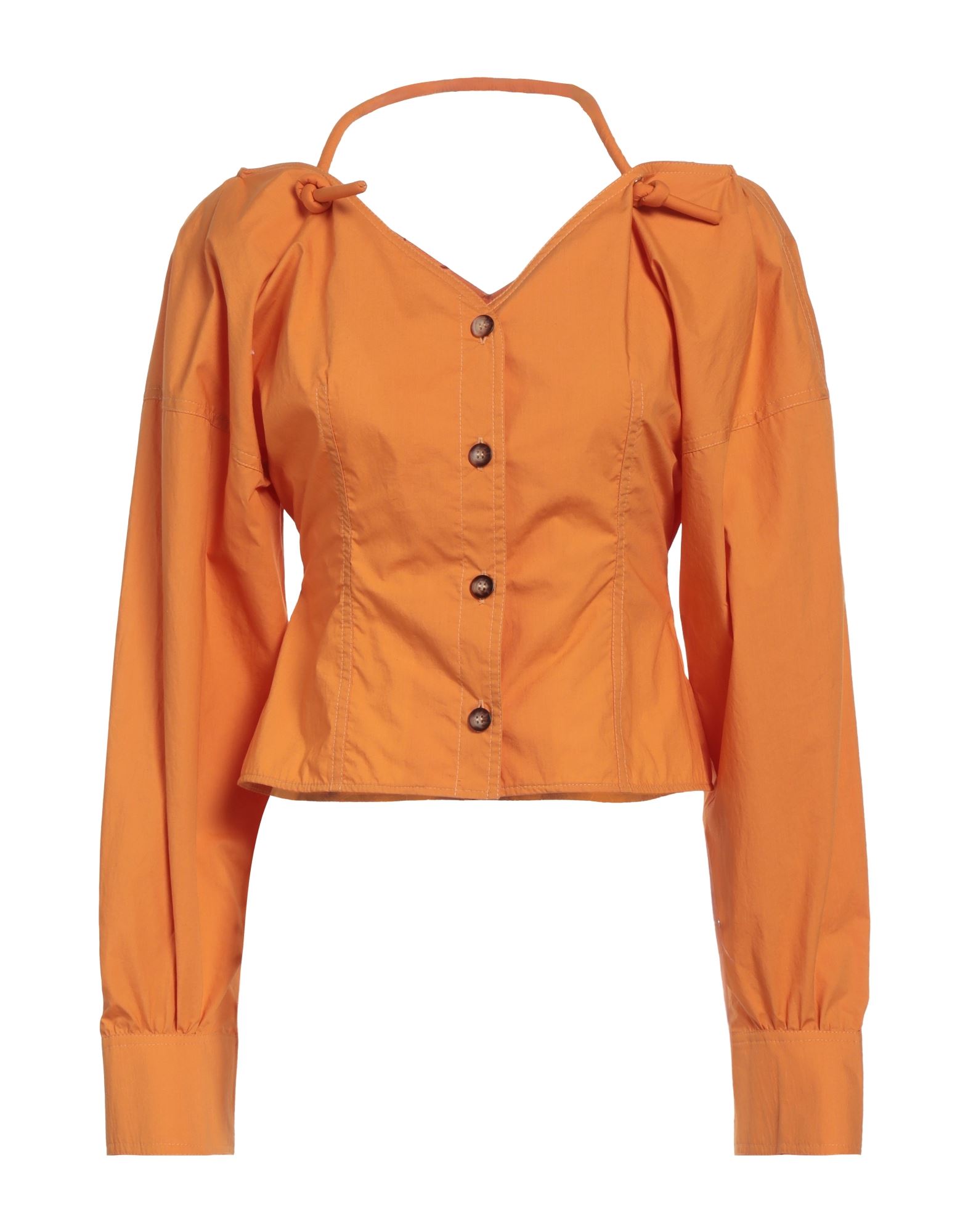 Nanushka Shirts In Orange