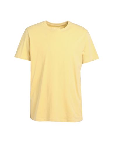 SELECTED HOMME SELECTED HOMME MAN T-SHIRT YELLOW SIZE L ORGANIC COTTON