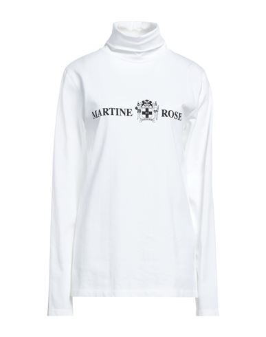 Martine Rose Woman T-shirt White Size Xl Cotton