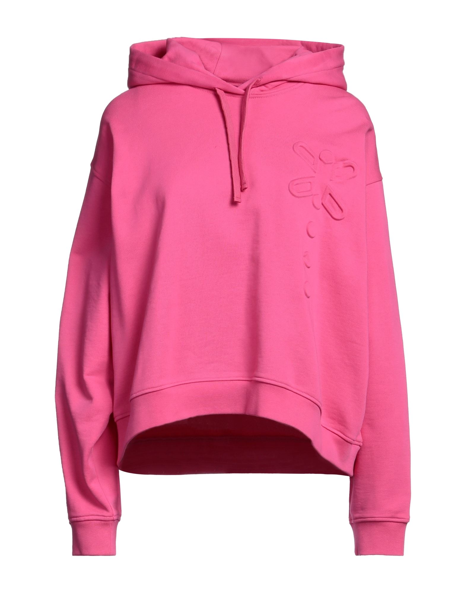 Shop Mcq By Alexander Mcqueen Mcq Alexander Mcqueen Woman Sweatshirt Fuchsia Size Xs Cotton In Pink