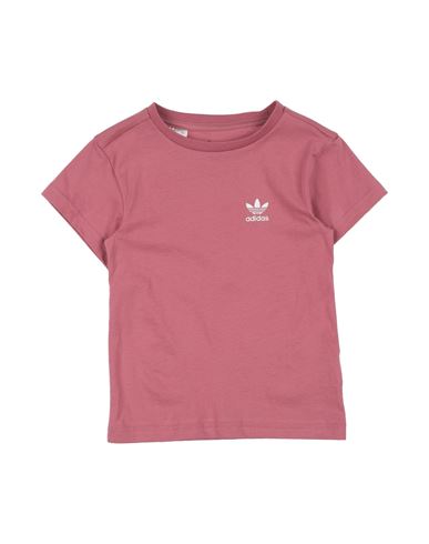Adidas Originals Babies'  Adicolor T-shirt Toddler Girl T-shirt Pastel Pink Size 7 Cotton, Elastane