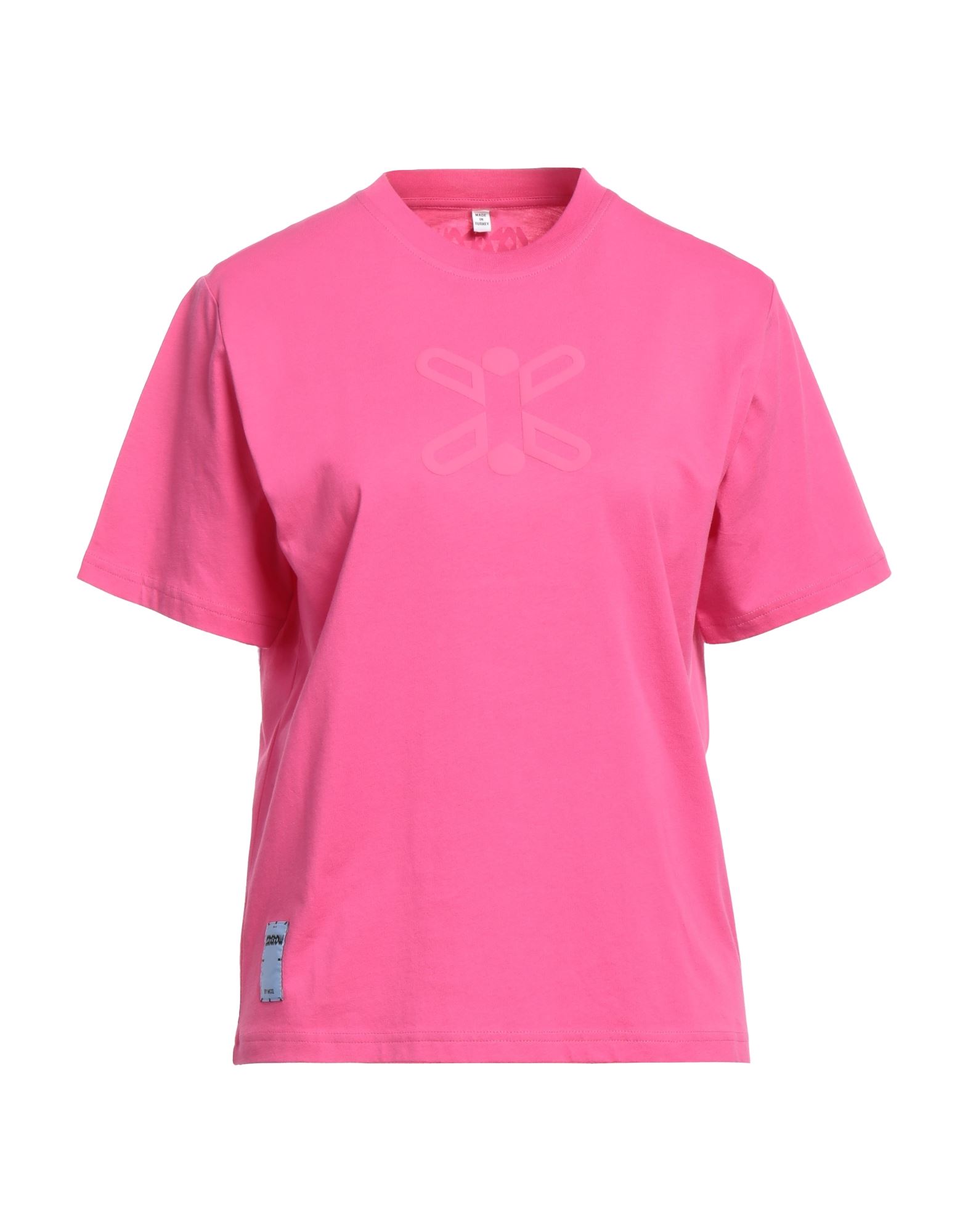 Shop Mcq By Alexander Mcqueen Mcq Alexander Mcqueen Woman T-shirt Fuchsia Size Xxs Cotton In Pink