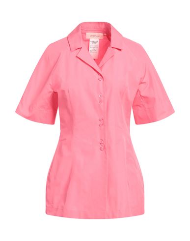 Sportmax Woman Shirt Pink Size 8 Cotton
