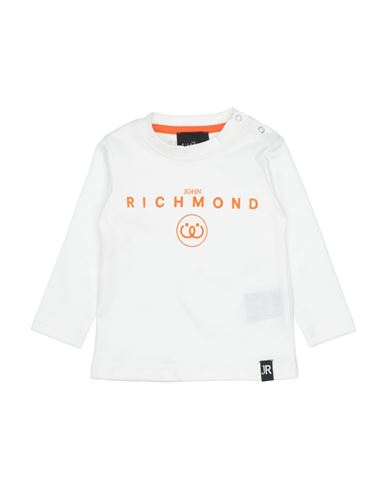 John Richmond Newborn Boy T-shirt Off White Size 3 Cotton In Off White
