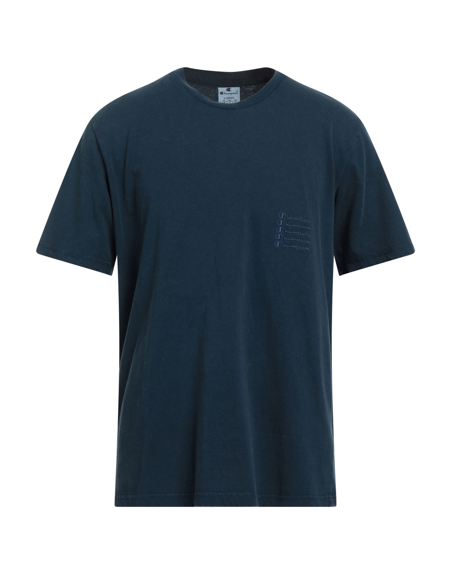 Champion T-shirts In Navy Blue