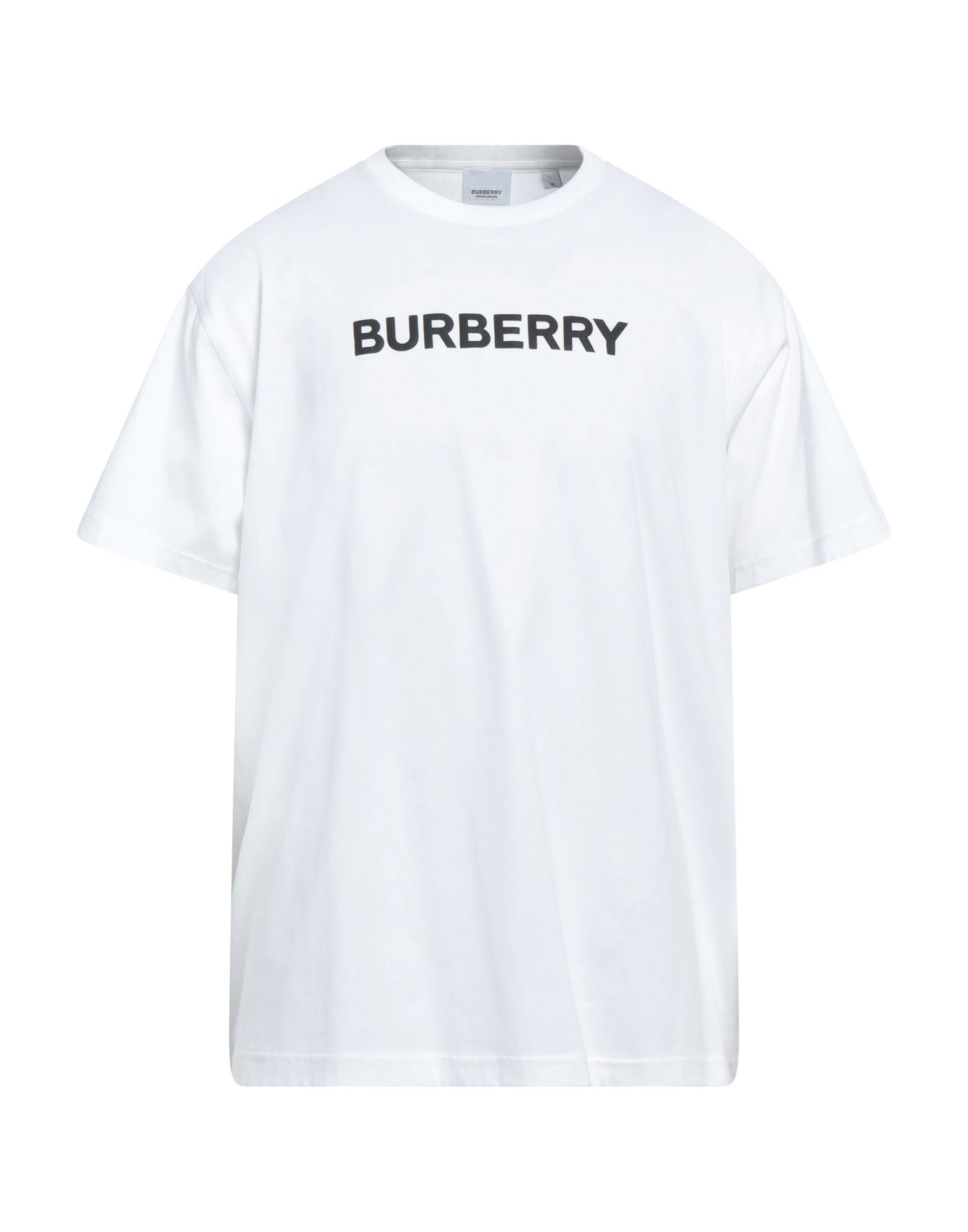 Burberry Oversized T-shirt That Sports The House Logo On The Front In White