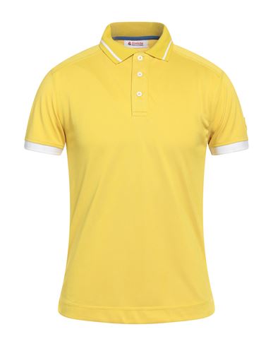 Invicta Man Polo Shirt Yellow Size S Polyester