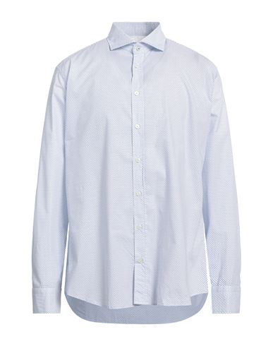 Bastoncino Man Shirt Azure Size 15 ¾ Cotton In Blue