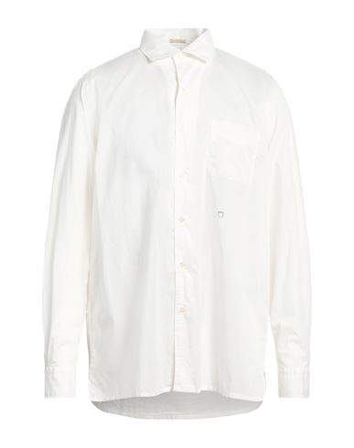 Man Shirt White Size S Cotton