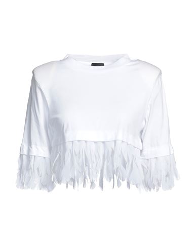 Caliban Woman Shirt Azure Size 12 Cotton