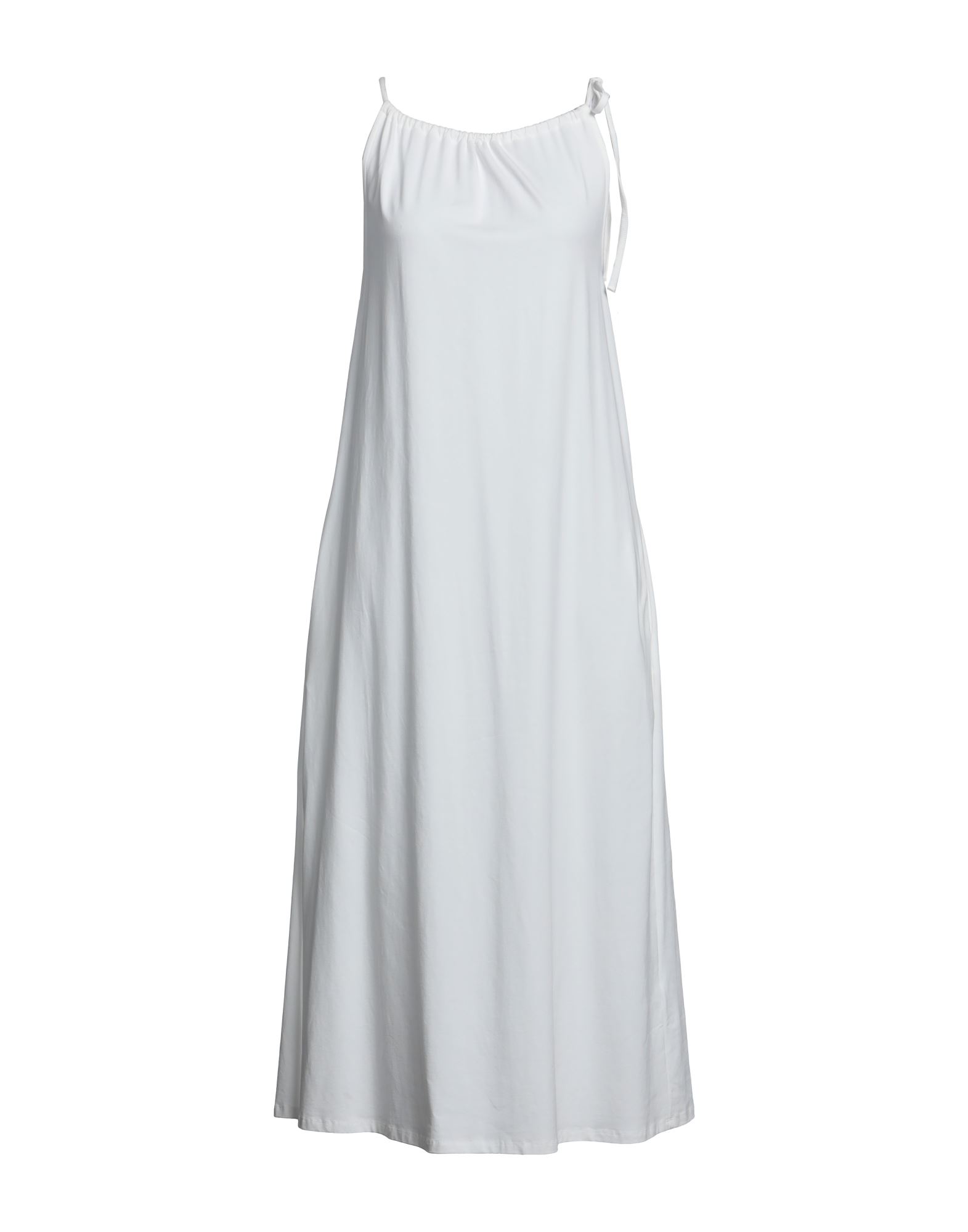 Alpha Studio Midi Dresses In White
