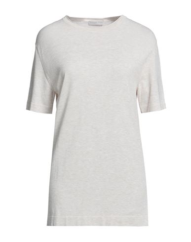 Antonella Rizza Woman T-shirt Beige Size 12 Viscose, Polyamide