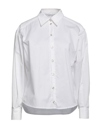 Emma & Gaia Woman Shirt White Size 6 Cotton