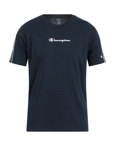 Champion Man T-shirt Midnight Blue Size S Cotton