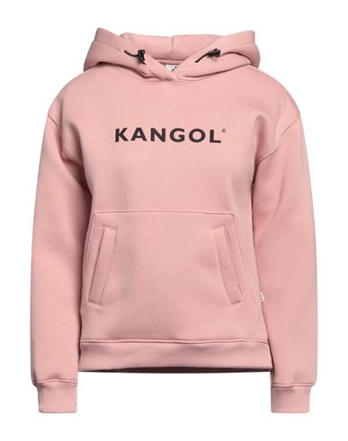 Kangol Woman Sweatshirt Blush Size Xs Polyester, Cotton In Pink
