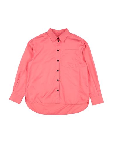Unlabel Babies'  Toddler Girl Shirt Coral Size 6 Cotton, Elastane In Pink