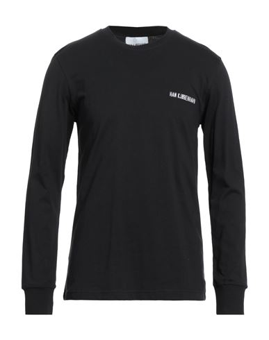 Han Kjobenhavn Han Kjøbenhavn Man T-shirt Black Size L Cotton