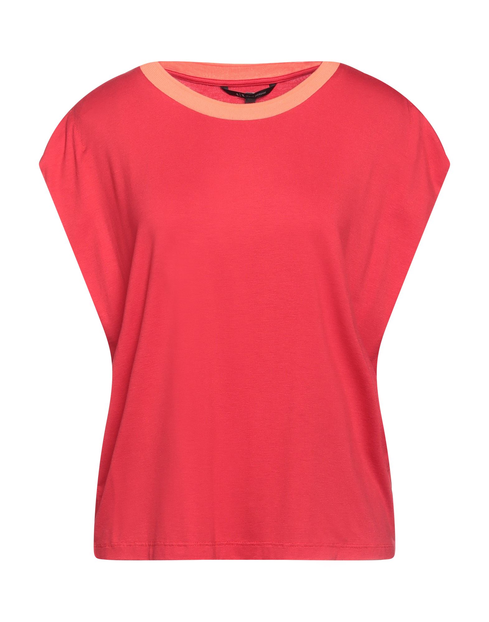 Armani Exchange T-shirts In Red