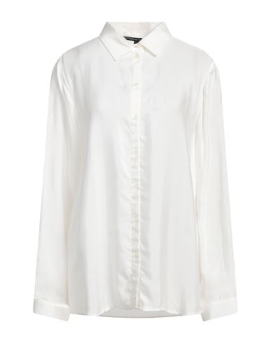 Armani Exchange Woman Shirt White Size L Viscose