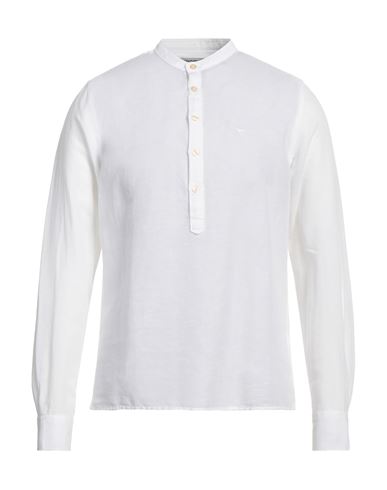 Fred Mello Man Shirt White Size 3xl Linen, Cotton