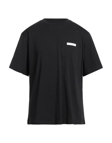 Ih Nom Uh Nit Man T-shirt Black Size L Cotton, Elastane