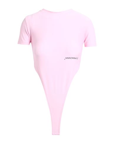 Hinnominate Woman T-shirt Pink Size L Polyamide, Elastane
