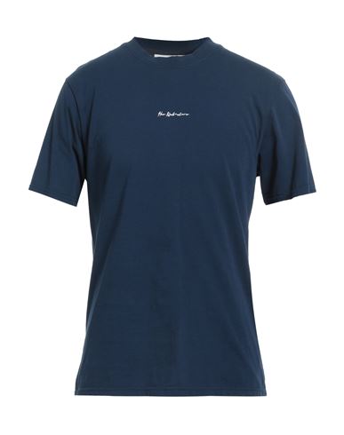 Han Kjobenhavn Han Kjøbenhavn Man T-shirt Navy Blue Size S Cotton