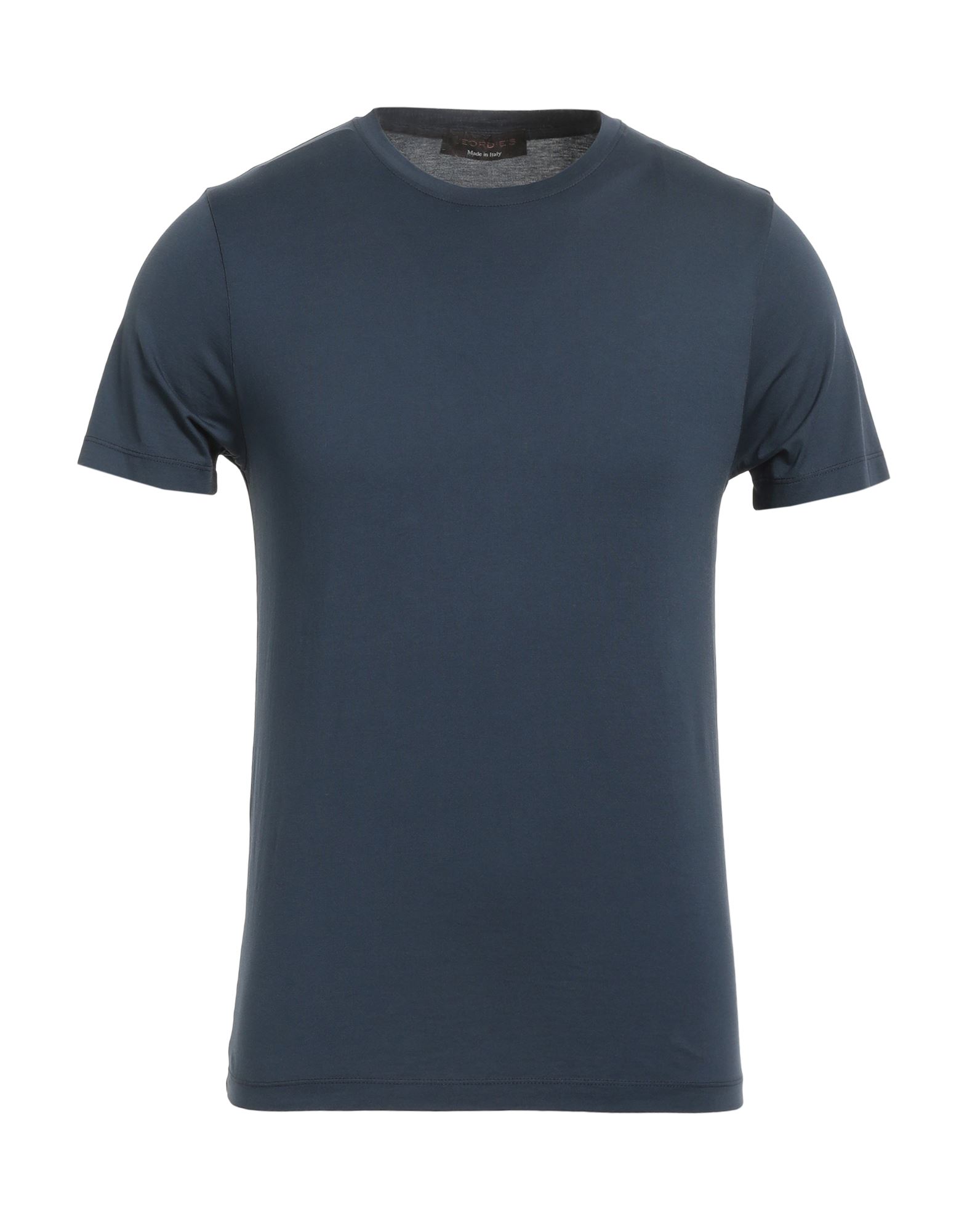 Shop Jeordie's Man T-shirt Navy Blue Size M Supima