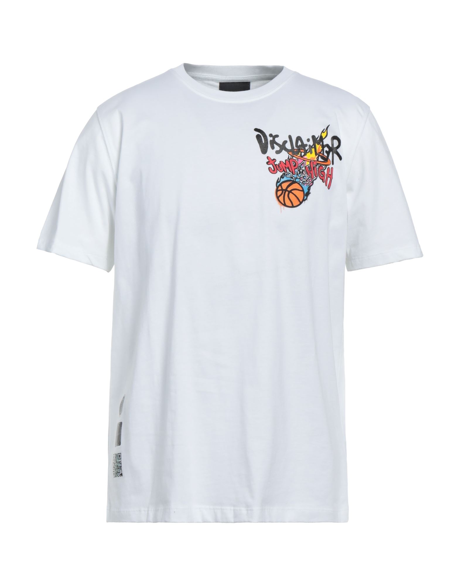 Disclaimer T-shirts In White