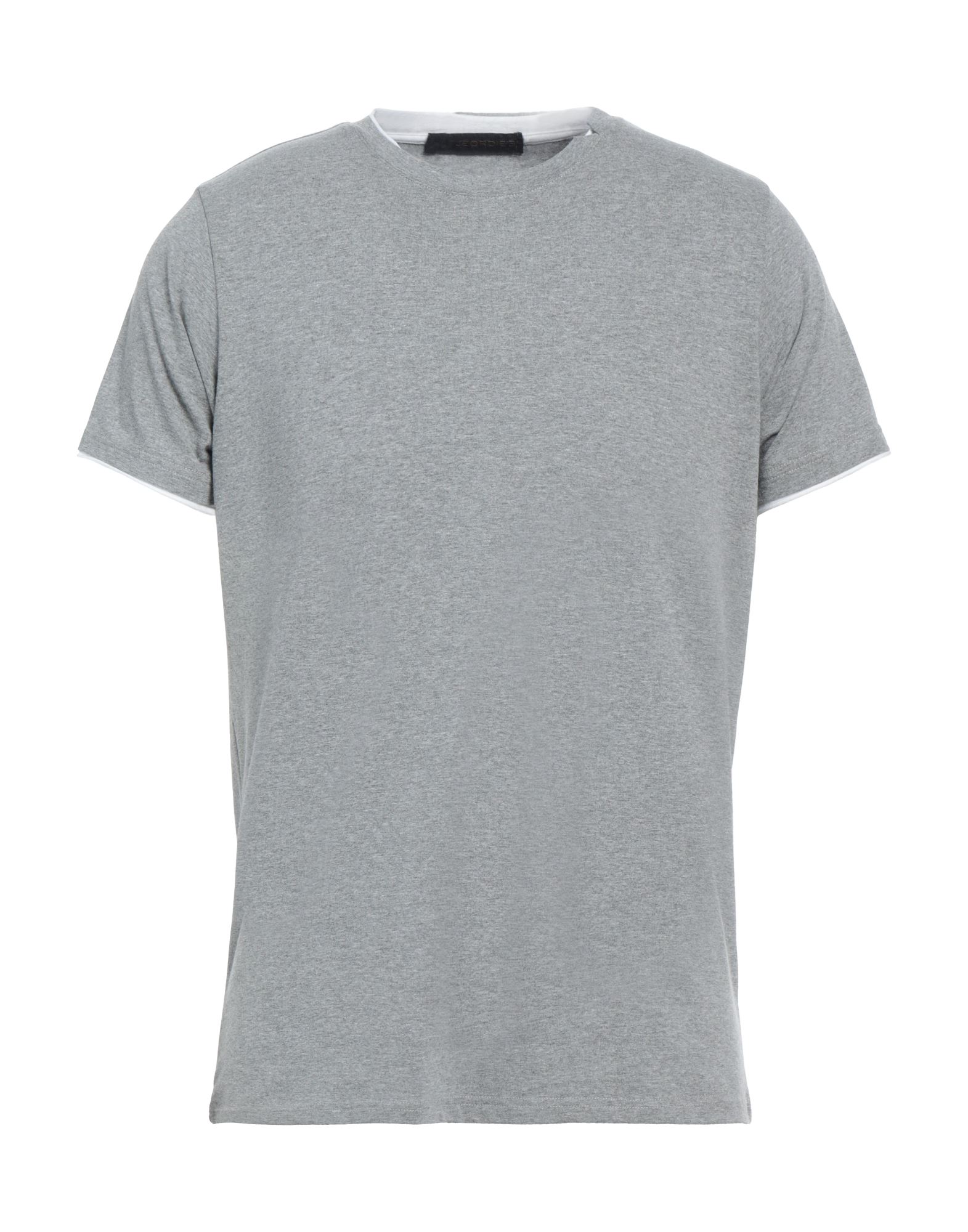 Jeordie's Man T-shirt Grey Size 3xl Cotton, Elastane