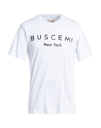 Shop Buscemi Man T-shirt White Size Xl Cotton, Polyester
