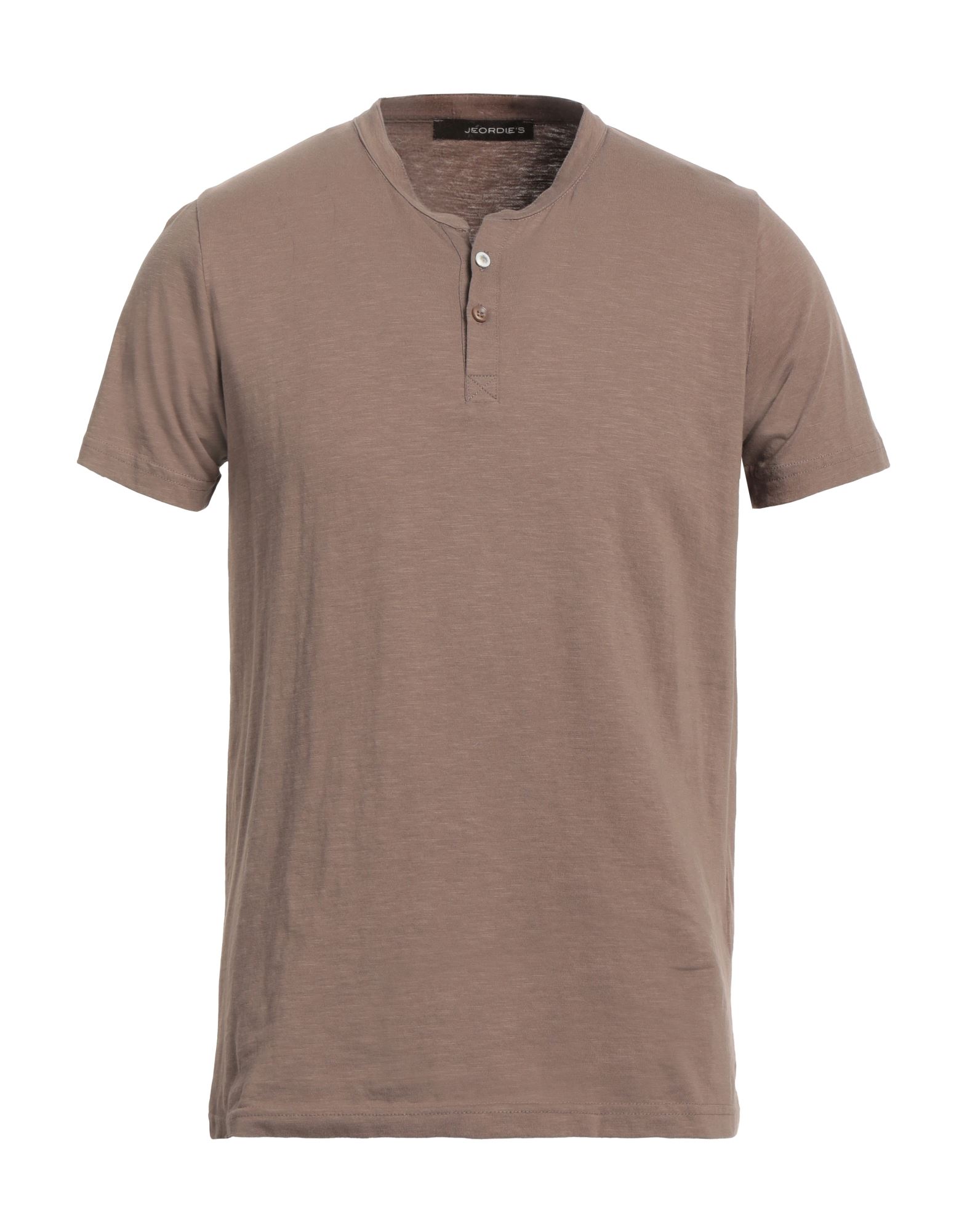 Jeordie's Man T-shirt Brown Size L Cotton
