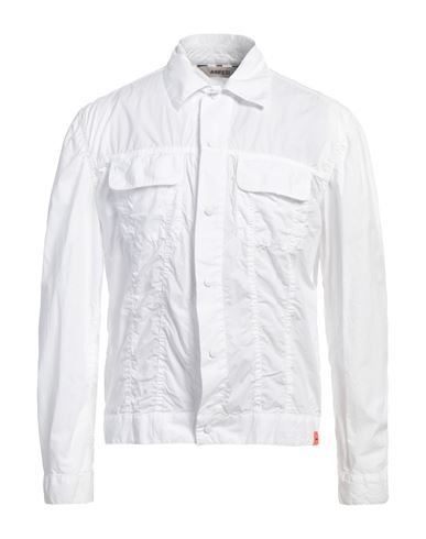 Aspesi Man Jacket White Size Xl Cotton
