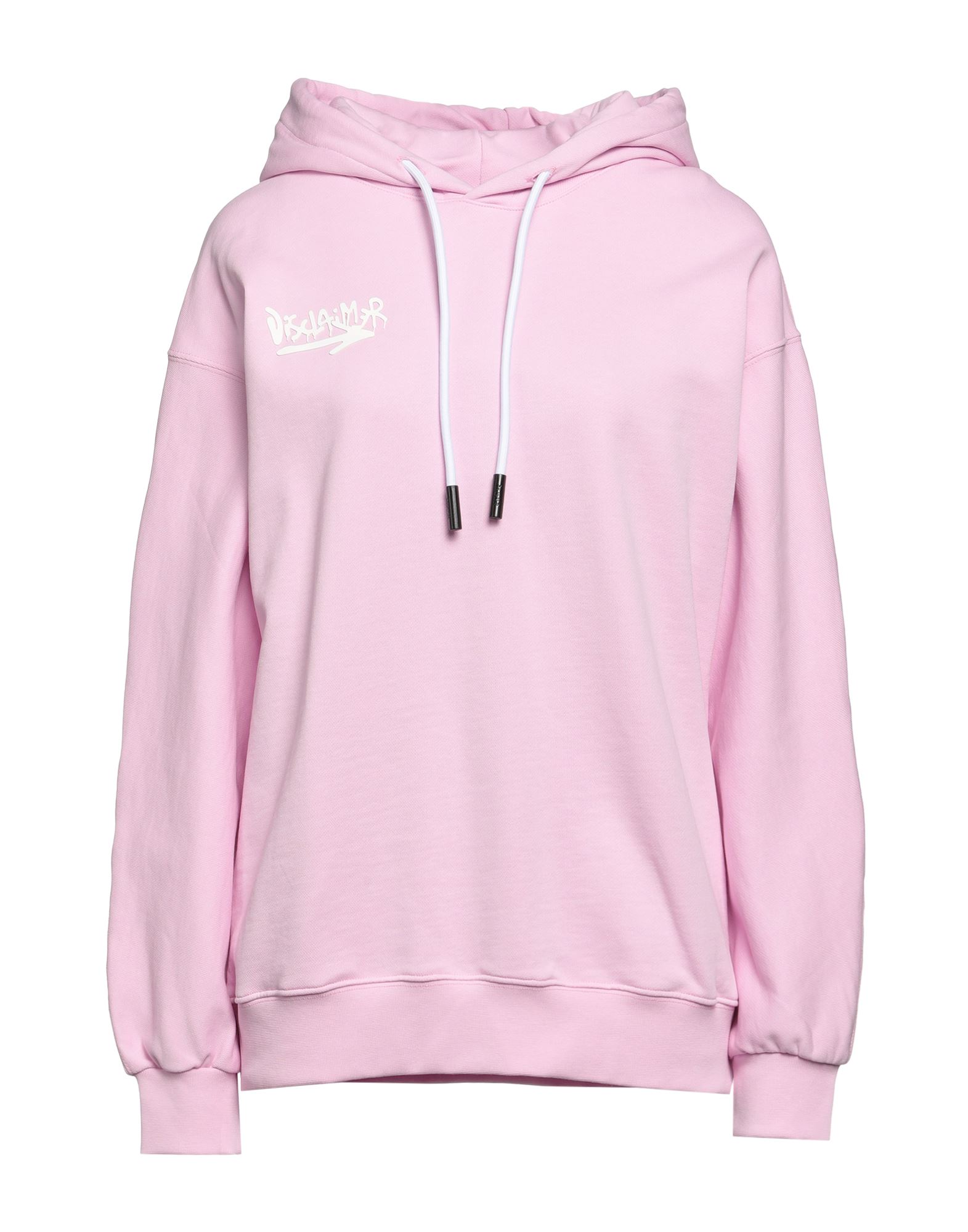 Shop Disclaimer Woman Sweatshirt Pink Size Xs Cotton