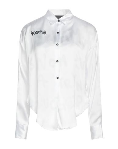 Disclaimer Woman Shirt White Size Xs Polyester
