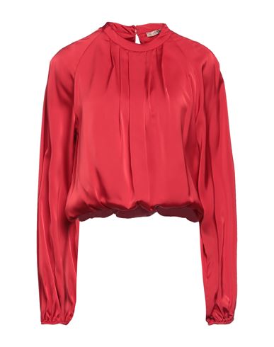 No-nà Woman Top Red Size L Polyester