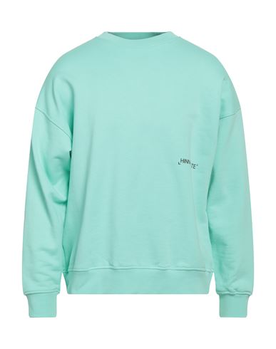 Hinnominate Man Sweatshirt Light Green Size Xs Cotton