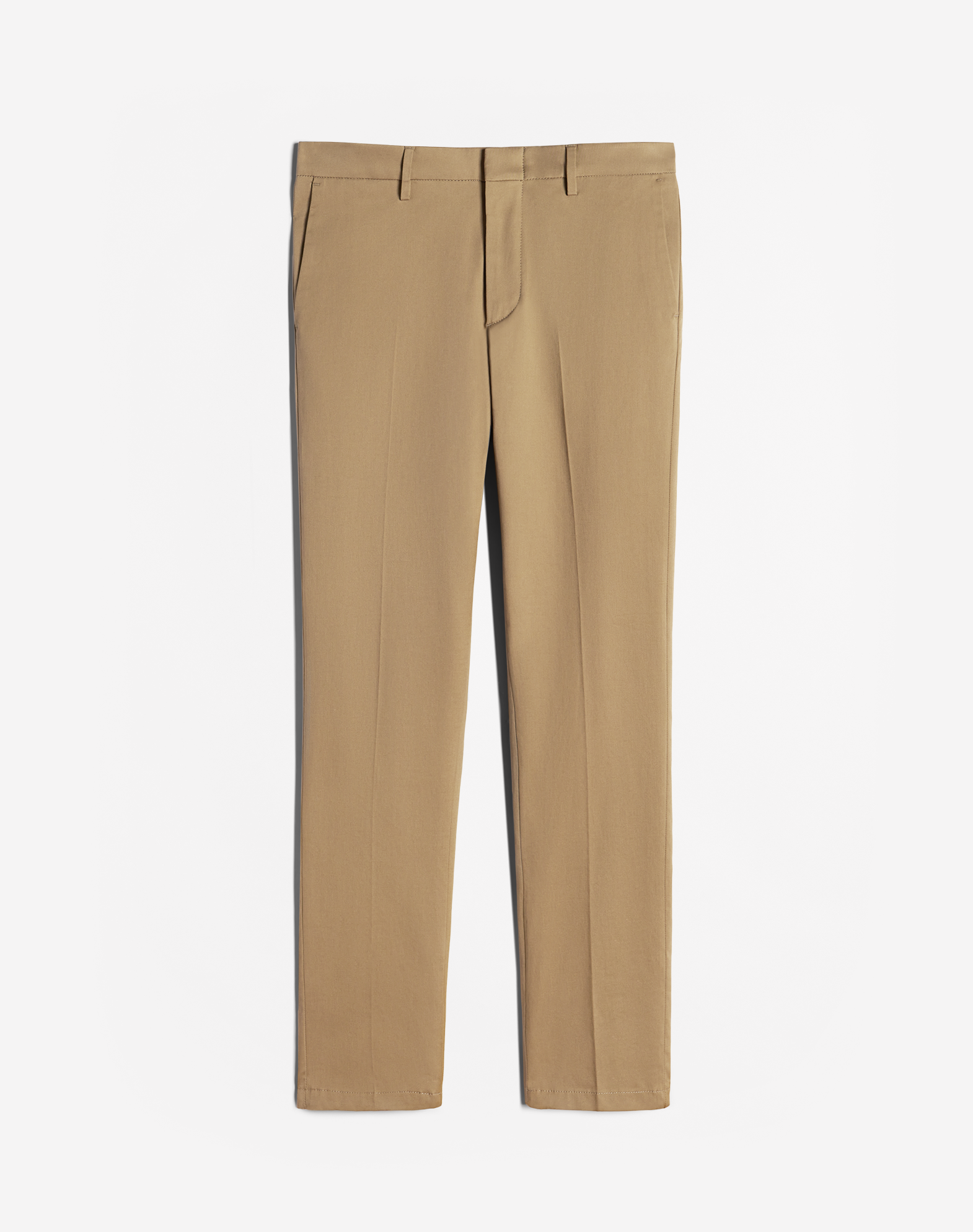 Dunhill Cotton Cashmere Chinos In Brown