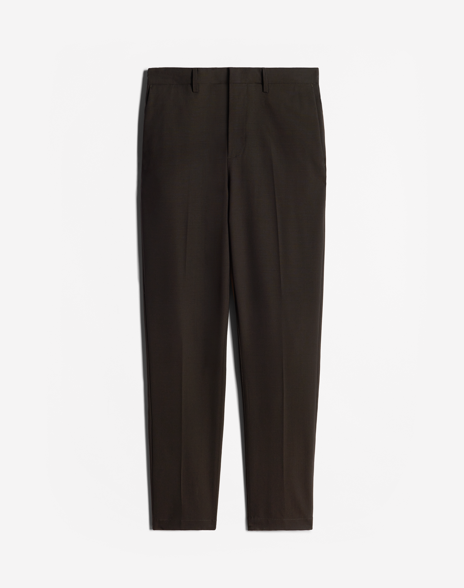 DUNHILL STRETCH WOOL TAILORED TROUSERS
