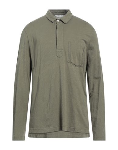 Zadig & Voltaire Man Polo Shirt Military Green Size Xs Cotton
