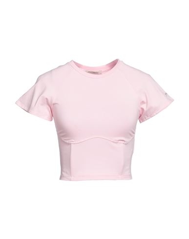Hinnominate Woman T-shirt Pink Size Xl Cotton, Elastane