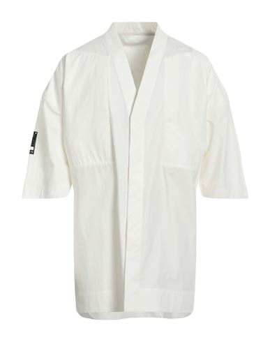 Man Shirt Ivory Size 42 Cotton