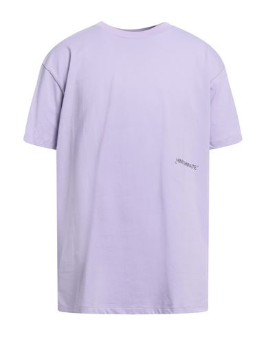 Hinnominate Man T-shirt Lilac Size Xs Cotton In Purple