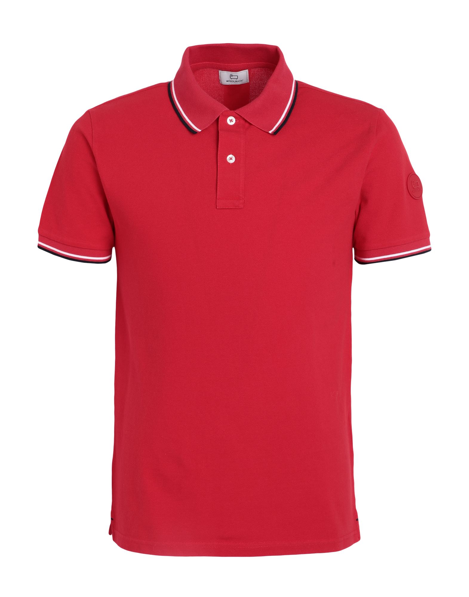 Woolrich Polo Shirts In Red