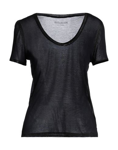 Shop Zadig & Voltaire Woman T-shirt Black Size M Modal