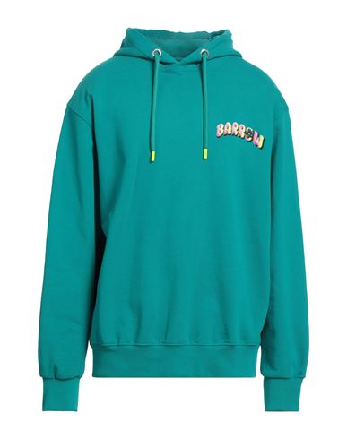 Barrow Man Sweatshirt Emerald Green Size Xl Cotton