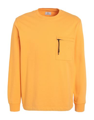 Woolrich Extra Light Crewneck Man Sweatshirt Mandarin Size S Cotton